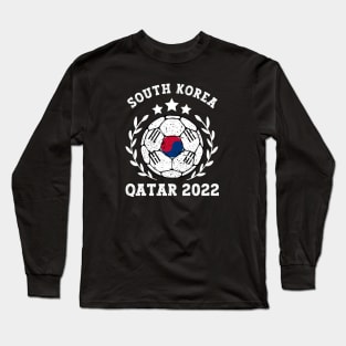 South Korea Football Long Sleeve T-Shirt